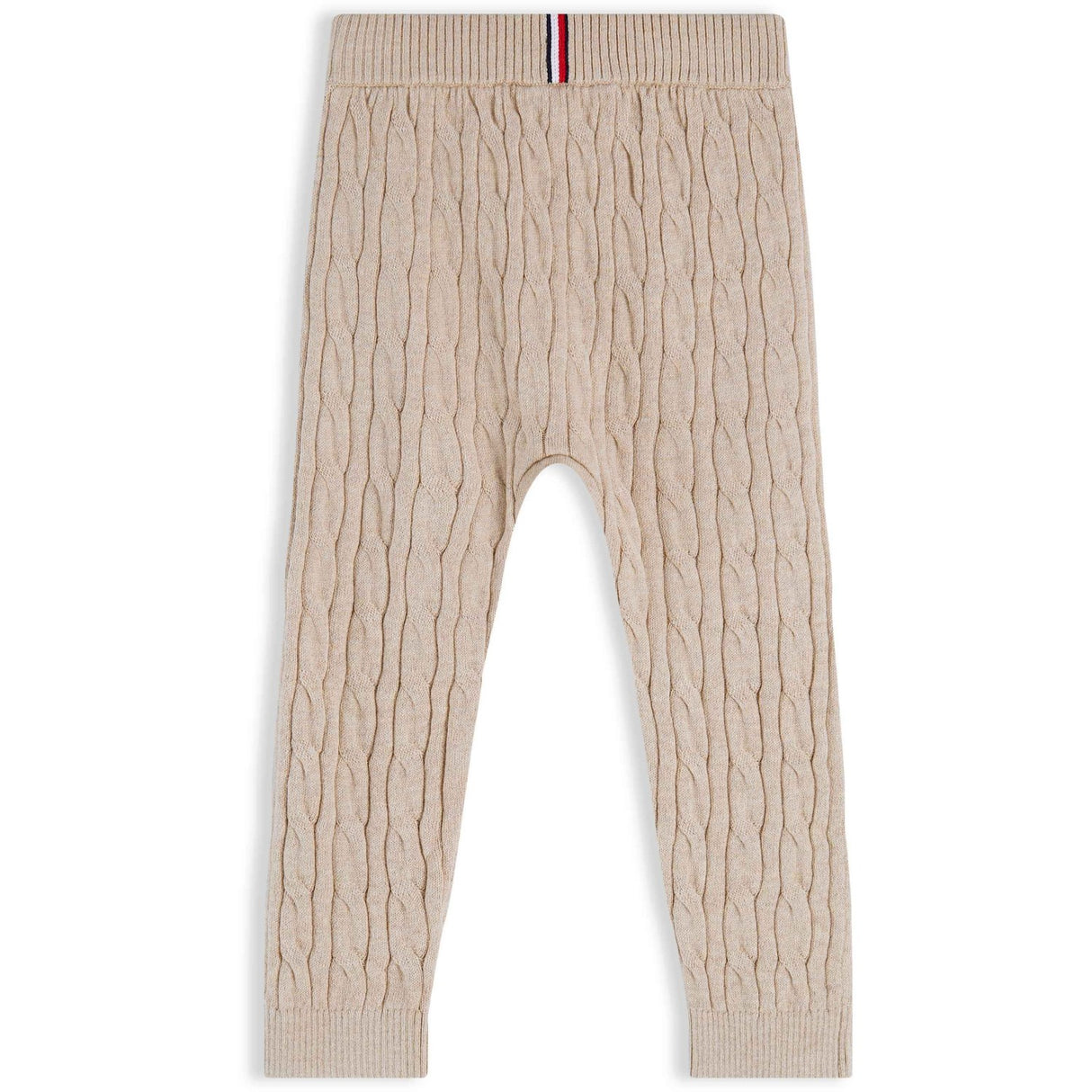 Tommy Hilfiger Gentle Gold Heather-Beige Cable Bukser