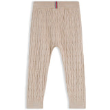 Tommy Hilfiger Gentle Gold Heather-Beige Cable Bukser