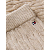Tommy Hilfiger Gentle Gold Heather-Beige Cable Bukser