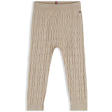 Tommy Hilfiger Gentle Gold Heather-Beige Cable Bukser