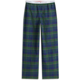 Tommy Hilfiger Orn Green / Buffalo Check Evergreen-Brown Long Pj Sæt
