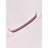 Tommy Hilfiger Lt Pink/ Lt Pink Plaid-Brown Ls Pj Sæt