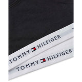 Tommy Hilfiger White / Black-Orange 2-Pak Bomuld Bralette