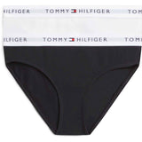 Tommy Hilfiger White / Black-Orange 2-Pak Bomuld Bikini