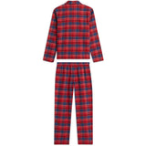 Tommy Hilfiger Check Global Stp Medium Red-Red Flannel Pj Sæt
