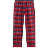 Tommy Hilfiger Check Global Stp Medium Red-Red Flannel Pj Sæt