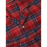 Tommy Hilfiger Check Global Stp Medium Red-Red Flannel Pj Sæt