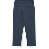 COPENHAGEN COLORS Navy Twill Bukser Med Pockets Og Adj. Waist