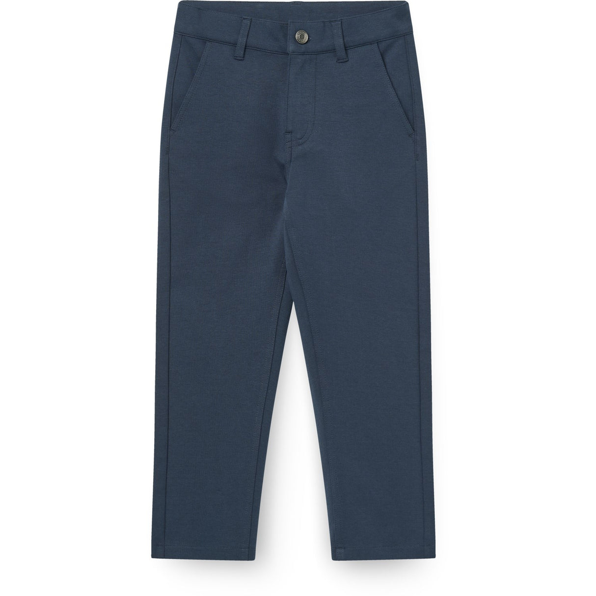 COPENHAGEN COLORS Navy Twill Bukser Med Pockets Og Adj. Waist