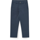 COPENHAGEN COLORS Navy Twill Bukser Med Pockets Og Adj. Waist