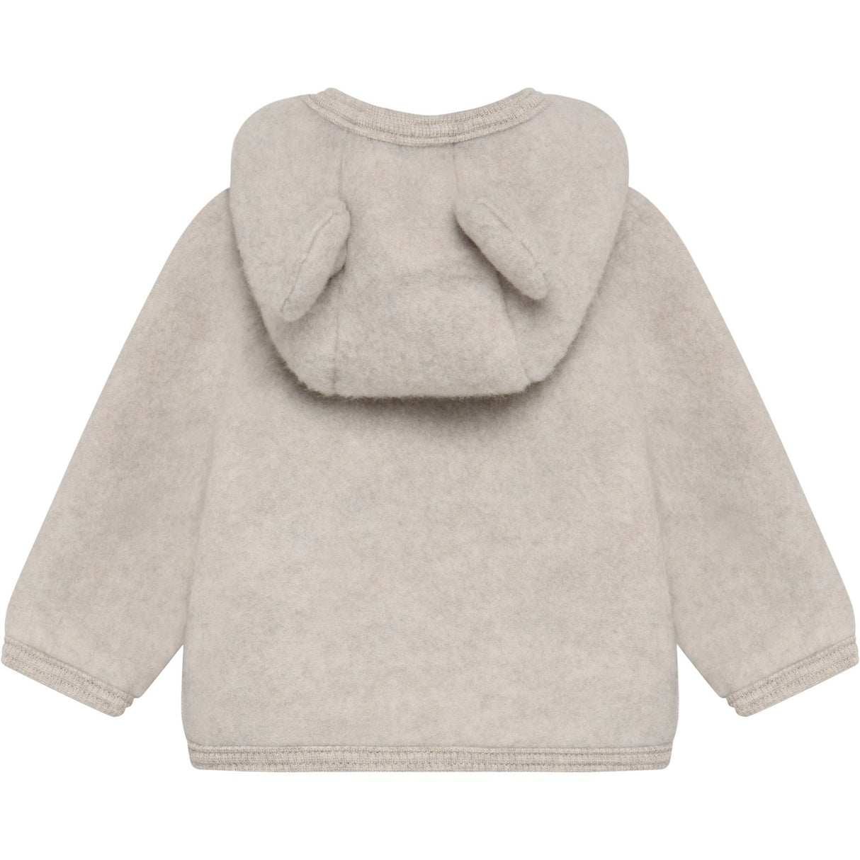 Huttelihut Camel Melange Jakke Ears Wool Fleece