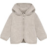 Huttelihut Camel Melange Jakke Ears Wool Fleece