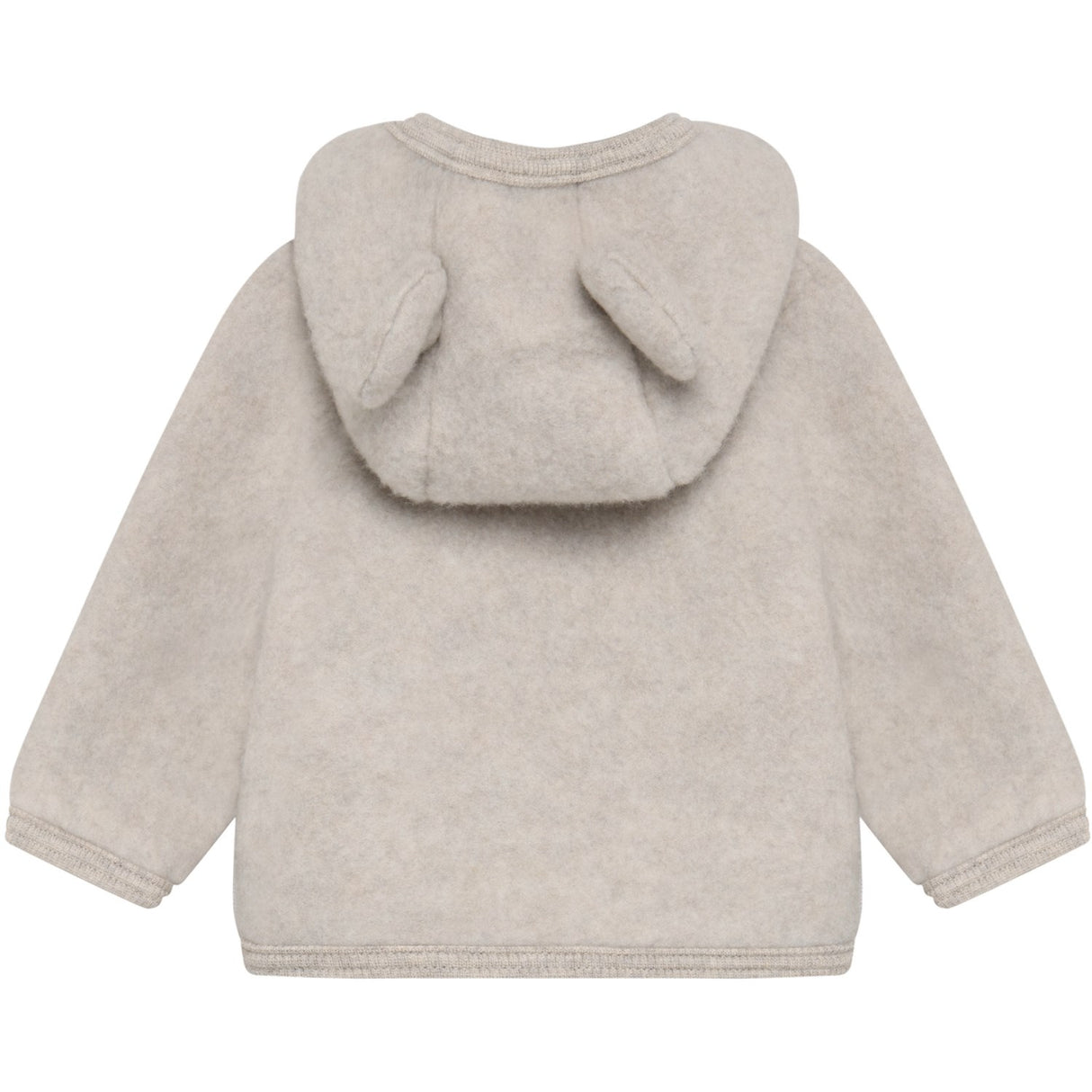 Huttelihut Camel Melange Jakke Ears Wool Fleece