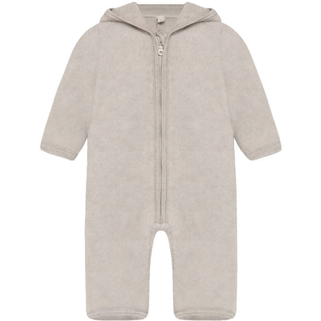 Huttelihut Camel Melange Køredragt Ears Wool Fleece