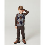 COPENHAGEN COLORS Dk. Brown Super Stretchy Chinos