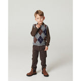 COPENHAGEN COLORS Dk. Brown Super Stretchy Chinos