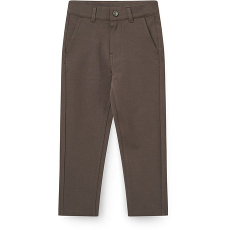 COPENHAGEN COLORS Dk. Brown Super Stretchy Chinos