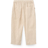 COPENHAGEN COLORS Sand Flower Print Aop Twill Bukser M/ Adjustable Waist