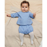 COPENHAGEN COLORS Endless Blue Baby Sæt - Bluse & Bloomers
