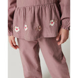 COPENHAGEN COLORS Winter Rose Check Comb. Checkered Bukser M/ Side Pockets