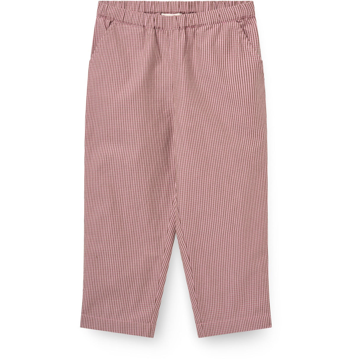 COPENHAGEN COLORS Winter Rose Check Comb. Checkered Bukser M/ Side Pockets