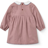 COPENHAGEN COLORS Winter Rose Check Comb. Checkered Romper Kjole M/ Krave