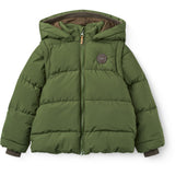 COPENHAGEN COLORS Dk. Green 2 I 1 Puffer Jakke M/ Removable Ærmer