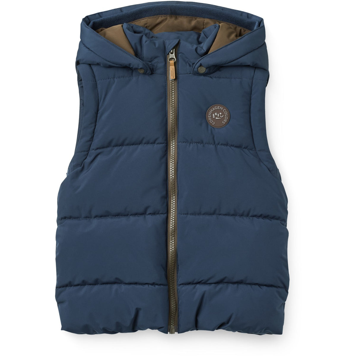 COPENHAGEN COLORS Navy 2 I 1 Puffer Jakke M/ Removable Ærmer