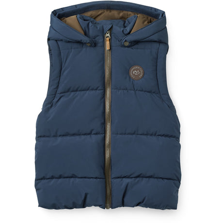 COPENHAGEN COLORS Navy 2 I 1 Puffer Jakke M/ Removable Ærmer