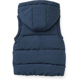 COPENHAGEN COLORS Navy 2 I 1 Puffer Jakke M/ Removable Ærmer