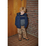 COPENHAGEN COLORS Navy 2 I 1 Puffer Jakke M/ Removable Ærmer