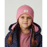 COPENHAGEN COLORS Navy Flower Aop 2 I 1 Puffer Jakke M/ Removable Ærmer