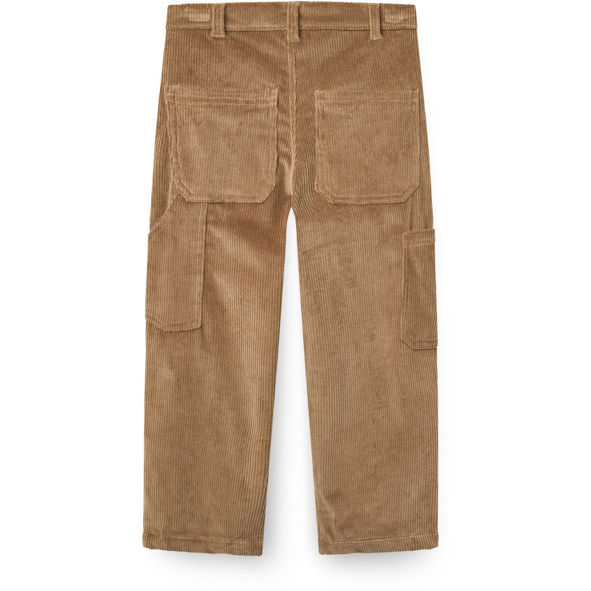 COPENHAGEN COLORS Brown Corduroy Cargo Bukser