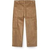 COPENHAGEN COLORS Brown Corduroy Cargo Bukser