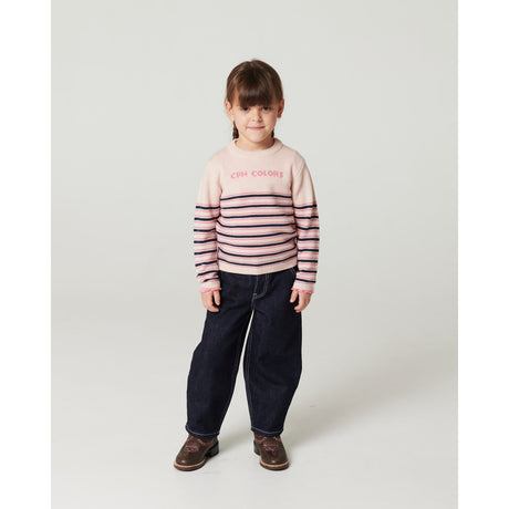 COPENHAGEN COLORS Raw Denim Organic Balloon Denim Bukser M/ Hearts Back Pockets
