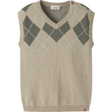 Lil'Atelier White Pepper Mulled Basil Nmmronan Strik Vest Lil