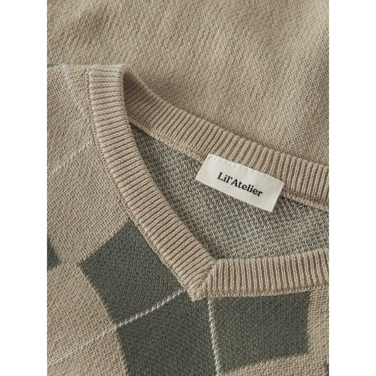 Lil'Atelier White Pepper Mulled Basil Nmmronan Strik Vest Lil