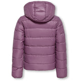 kids ONLY Grape Nectar Kogkajsa Light Quilt Hætte Jkt Otw Noos