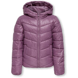 kids ONLY Grape Nectar Kogkajsa Light Quilt Hætte Jkt Otw Noos