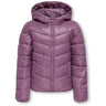 kids ONLY Grape Nectar Kogkajsa Light Quilt Hætte Jkt Otw Noos