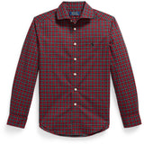 Polo Ralph Lauren #B7457 Red Green Multi Sport Skjorte