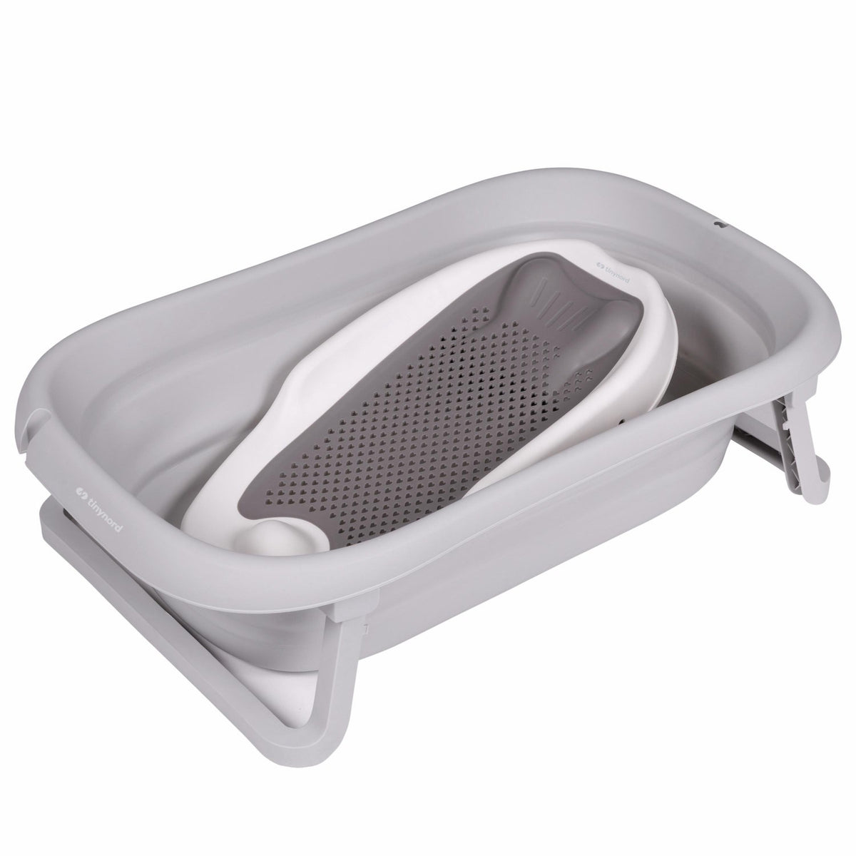 Tinynord Grey Foldbar Badekar Sæde