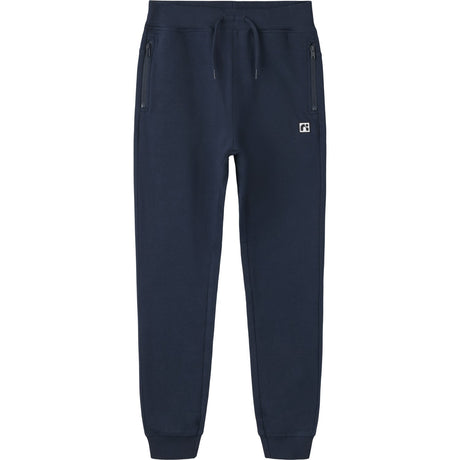 Name It Dark Sapphire Nkmflo Sweat Bukser Bru Noos