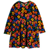 Mini Rodini Multi Violas AOP Velour Kjole