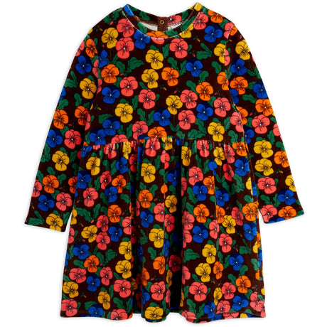 Mini Rodini Multi Violas AOP Velour Kjole