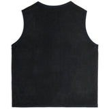 Mini Rodini Black Penguin Patch Microfleece Vest