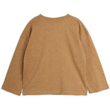 Mini Rodini Brown Panther Sp Melange Ls Tee
