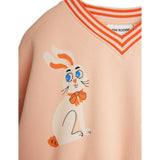 Mini Rodini Pink Rabbits Sp Sweatshirt
