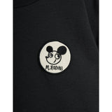 Mini Rodini Black Ritzratz Patch Ls Tee
