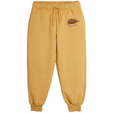Mini Rodini Beige Elephant Shrew Emb Sweatpants